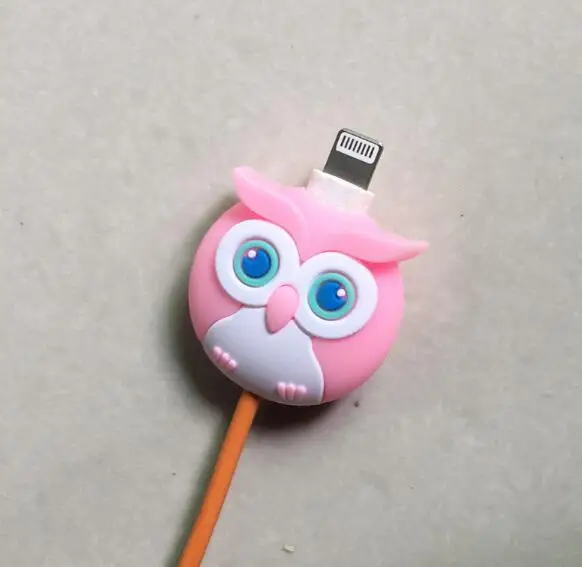 50 шт. Бабочка Насекомое пчела Краб намотка кабеля USB телефон зарядное устройство защита данных крышка мини провода протектор Аксессуары для телефонов