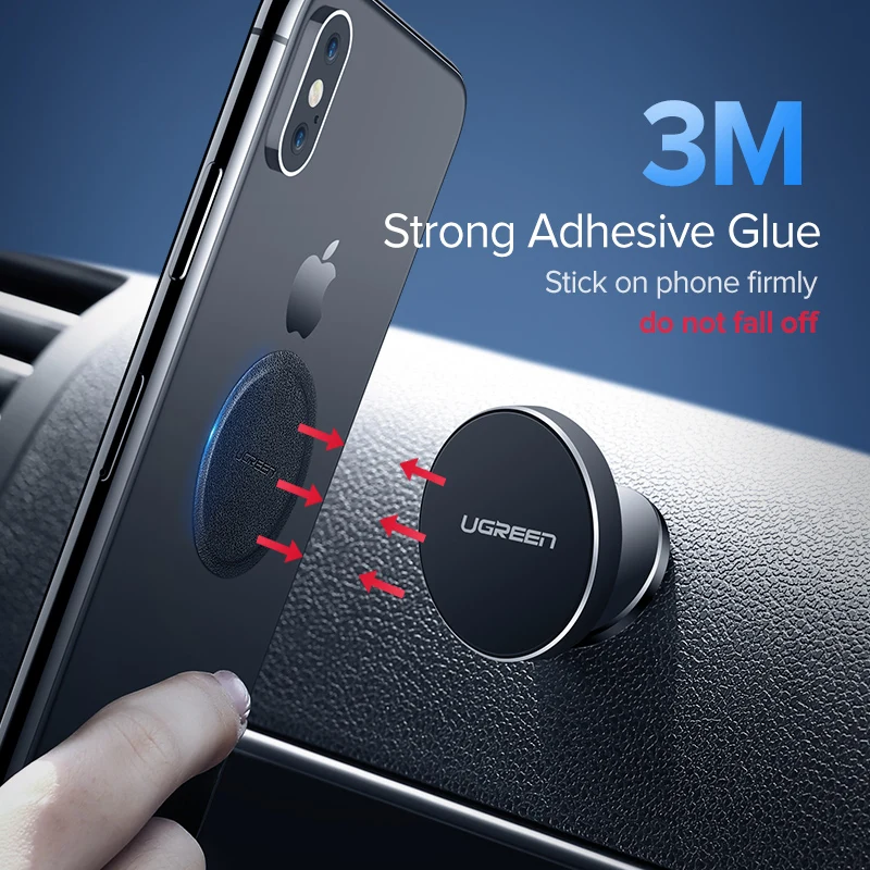 Ugreen Car Phone Holder for Your Mobile Phone Stand In Car Metal Plate Disk For Magnetic Stand CellPhone Car Accessories
