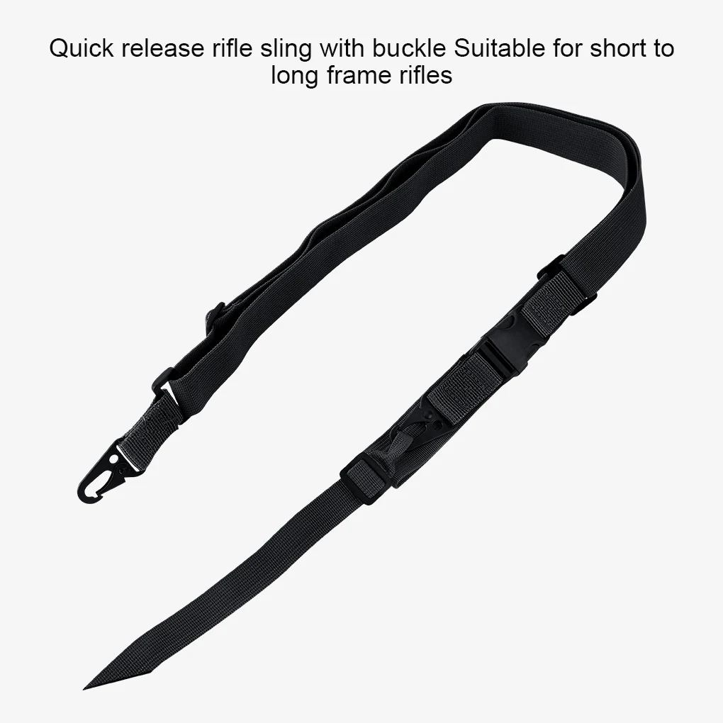 

Tactical Gun Sling 3 Point Bungee Sling Swivels Airsoft Rifle Adjustable Strapping Belt Military Shooting Hunting Accessories