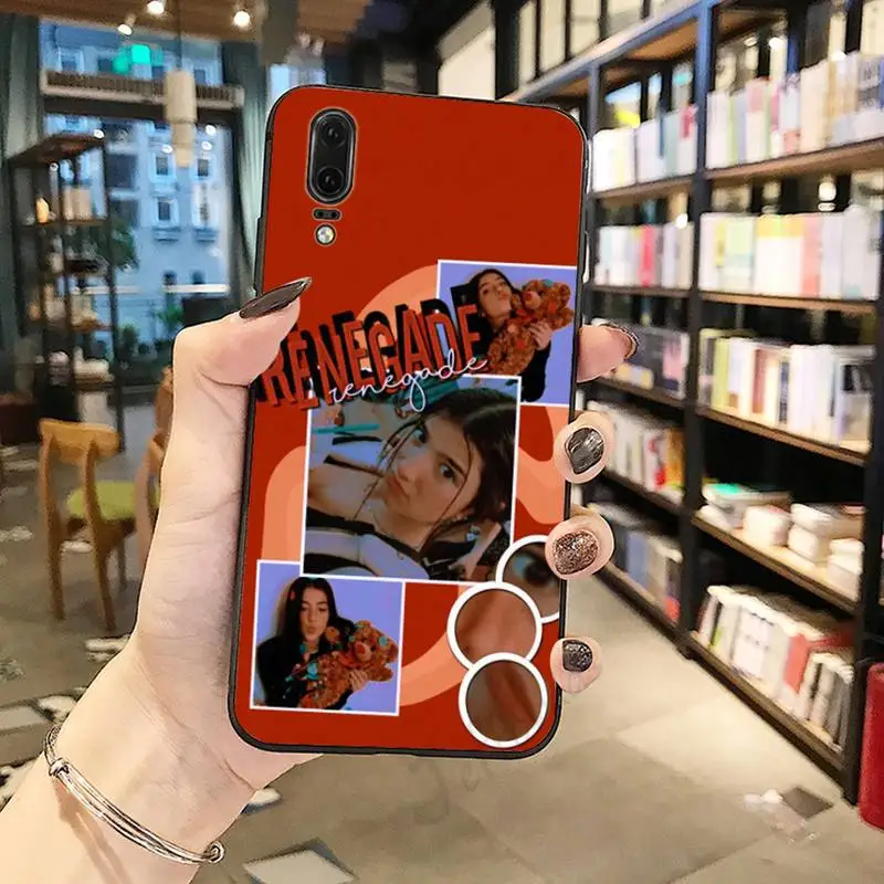 

Net Red Charli Damelio Phone Case For Huawei honor Mate P 10 20 30 40 Pro 10i 9 10 20 8 x Lite