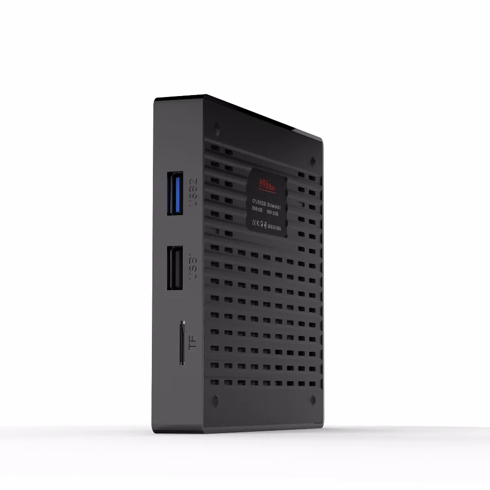 H96 Max Plus Android Smart tv Box 9 0 RK3328 4 Гб ОЗУ 32 ПЗУ ТВ приставка 2 4G &amp 5G двойной Wifi 4K Full HD