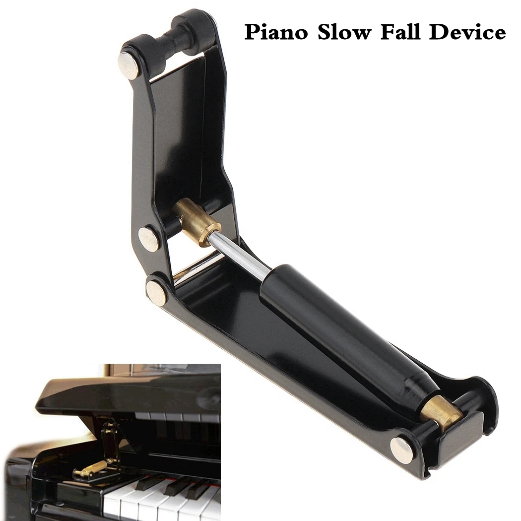 

High quality aluminum alloy Metal Piano Slow Fall Device Anti Pinching Fingers Piano Cover Ease Down Hydraulic Reducer