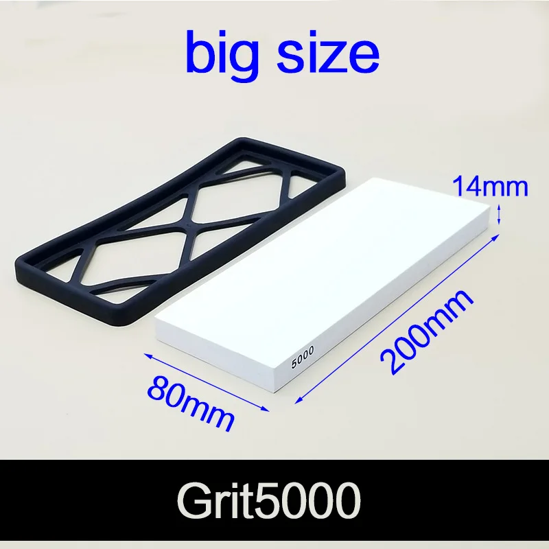 big size 5000 grit 240 600 1500 4000 6000 Грит точилка для заточки ножа Камень точильный камень хонинговальный точильный камень вода камень - Цвет: big size 5000 grit
