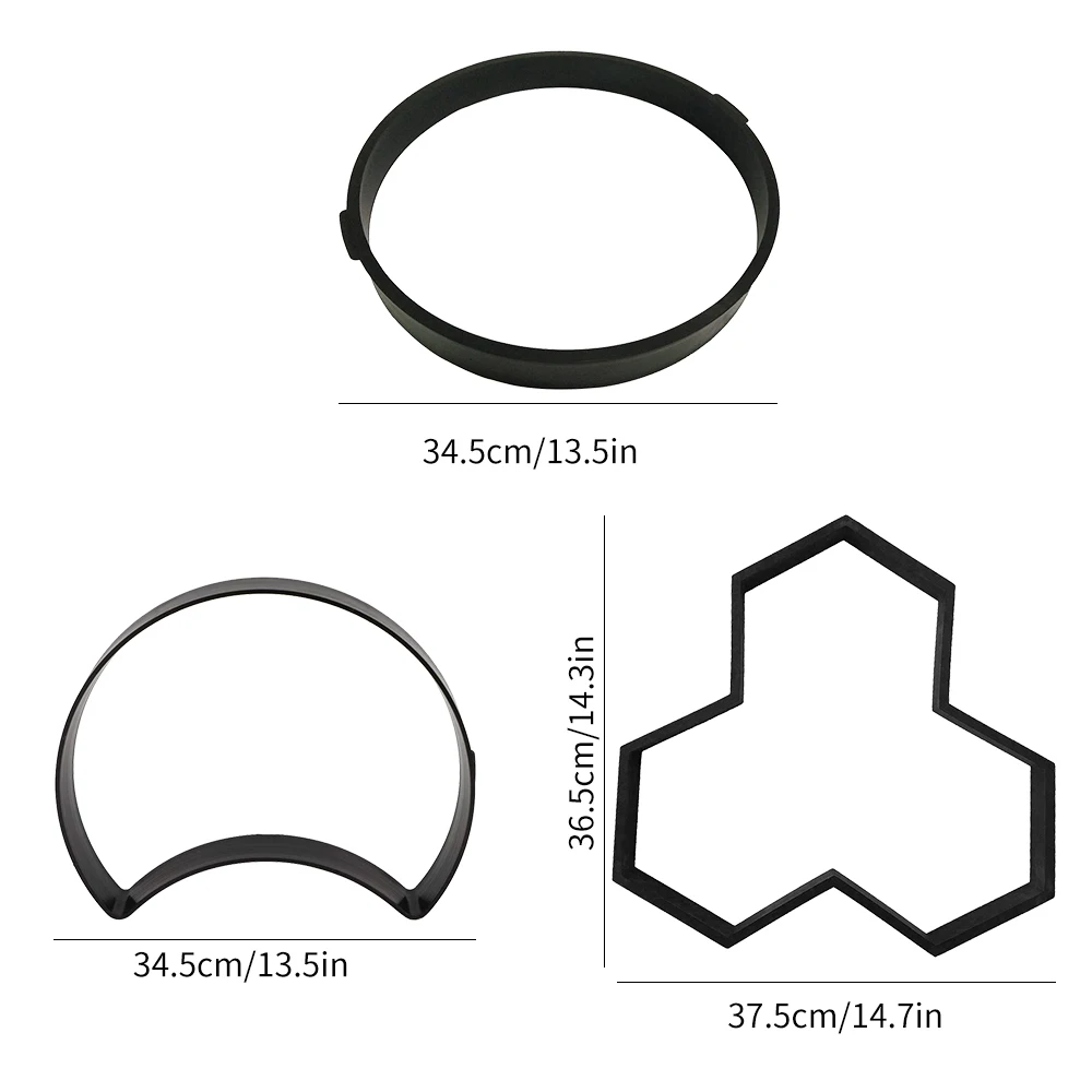 

Creative DIY Concrete Mould Garden Path Paving Mould Floor Paving Garden Path Maker Tool Reusable Garden Lawn Decoration