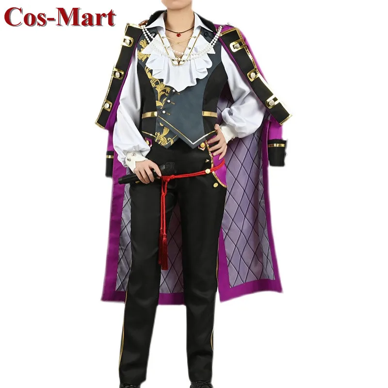 Костюм для косплея Cos-Mart Game Ensemble Stars Hasumi Keito/Kanzaki Souma/Kiryu Kuro в рамках активной вечеринки ролевых игр.