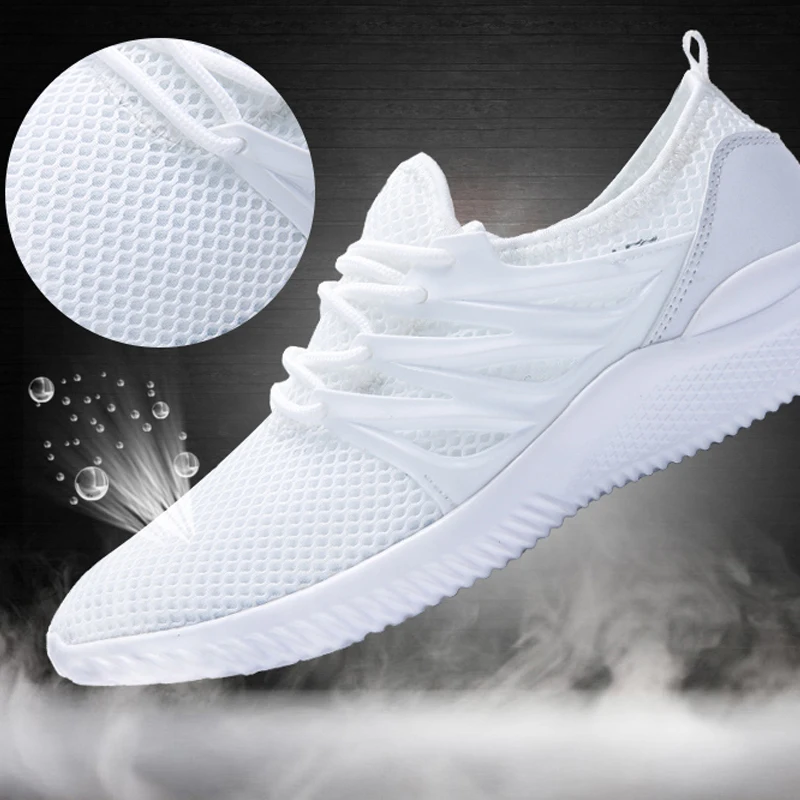 Мужские дышащие кроссовки для бега из сетчатого материала Профессиональные