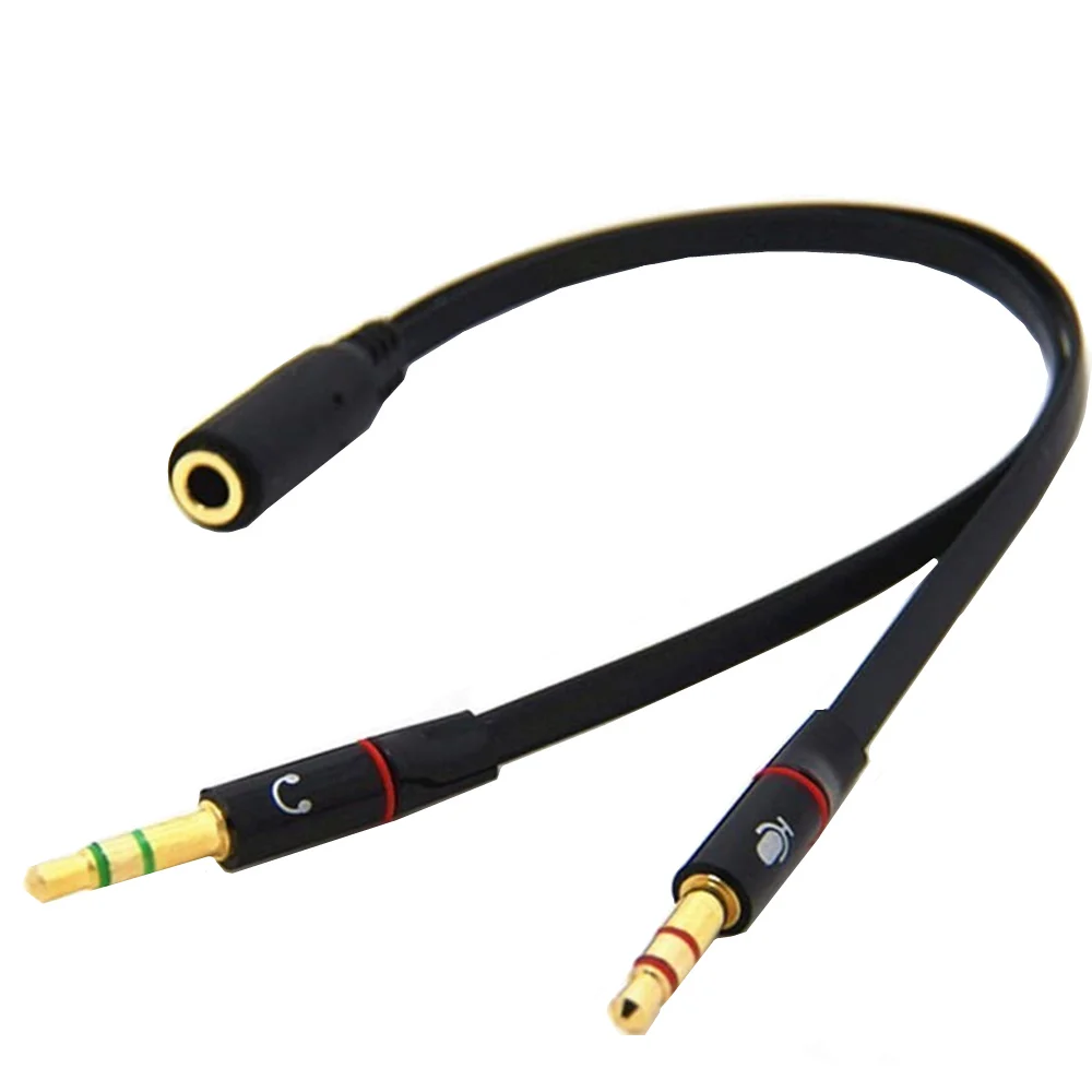 Разветвитель для наушников компьютера 3 5 мм мама к 2 двойные папа наушники