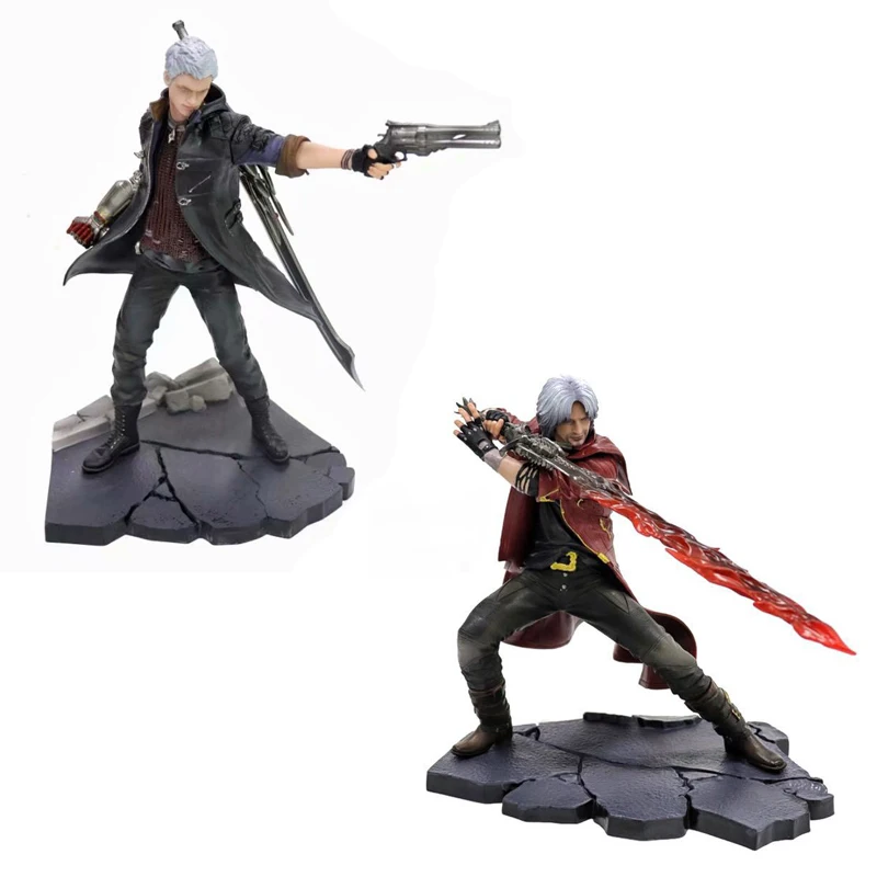 

25 см игровые персонажи Dante Nero статуя экшн-фигурки модели игрушки