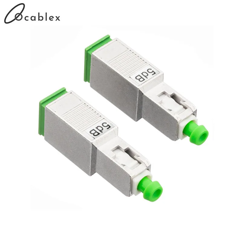 Высококачественный оптоволоконный аттенюатор SC APC 10bd с простым режимом 5 шт. |