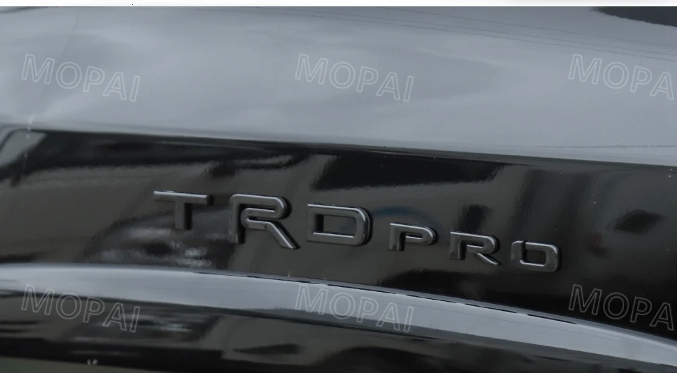 Автомобильные эмблемы MOPAI для Toyota ABS, эмблема TRD, наклейки на значок, Стайлинг для Toyota 4Runner для Toyota TUNDRA, автомобильные аксессуары