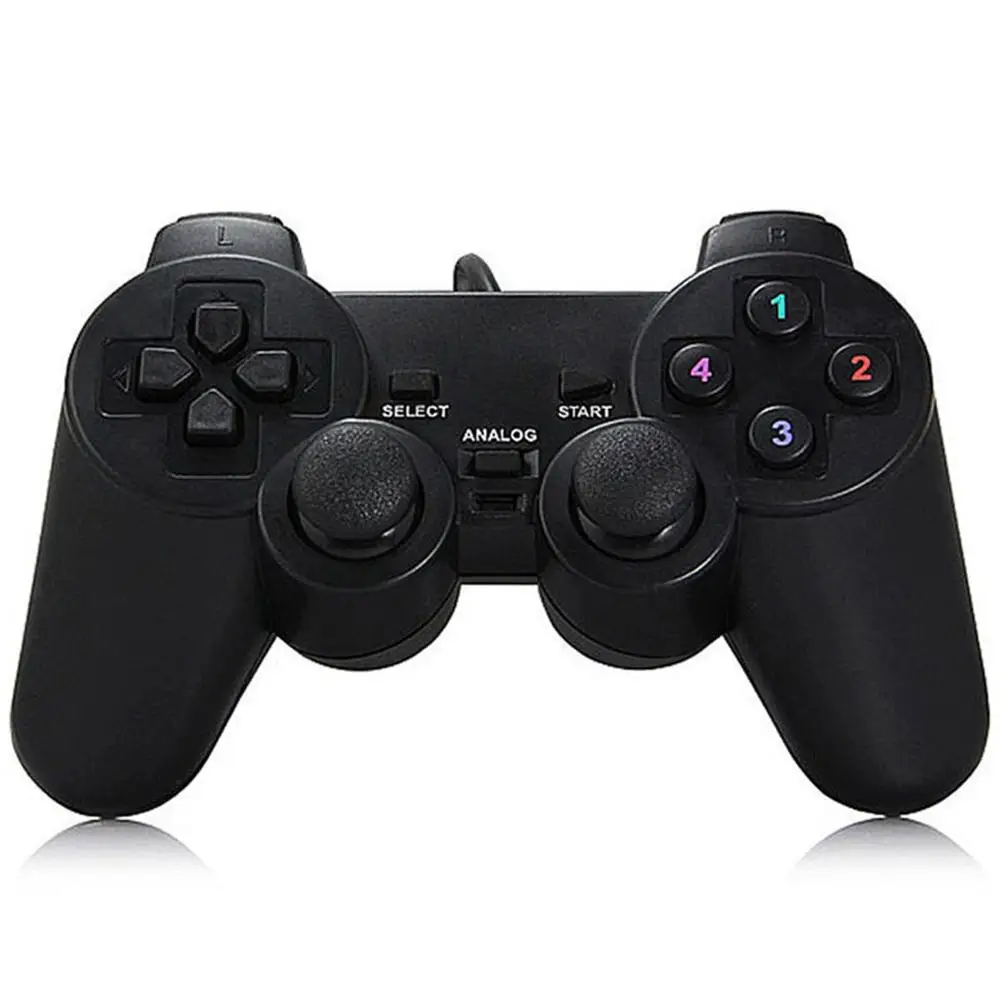 2019 Новый геймпад джойстик USB2.0 Shock Joypad игровой контроллер для ПК ноутбук компьютер