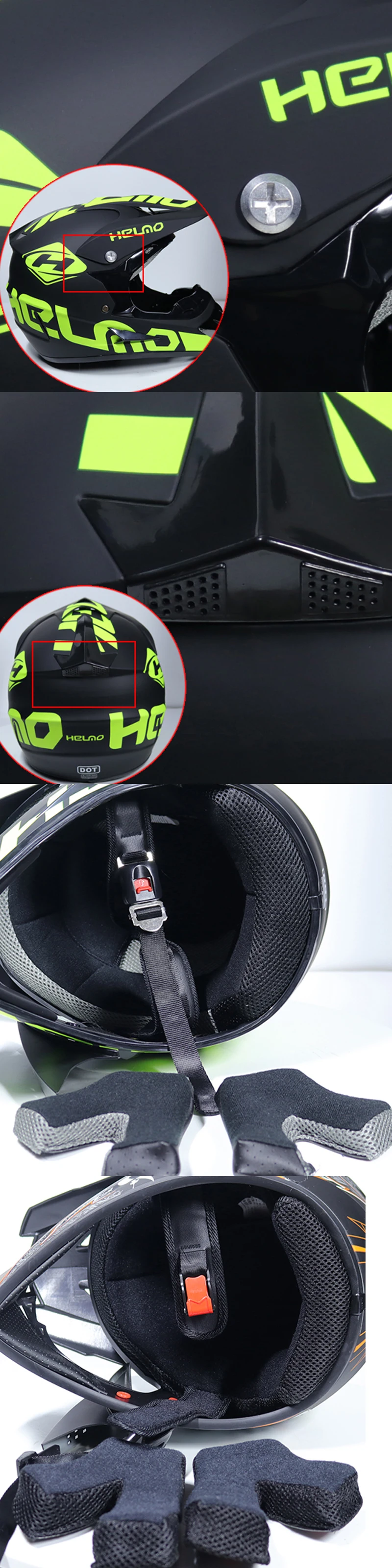 Новая маска профессиональная велосипедная гоночная мотокросса шлем hors route Casque Capacete Moto Casco внедорожный мультяшный мотоциклетный шлем