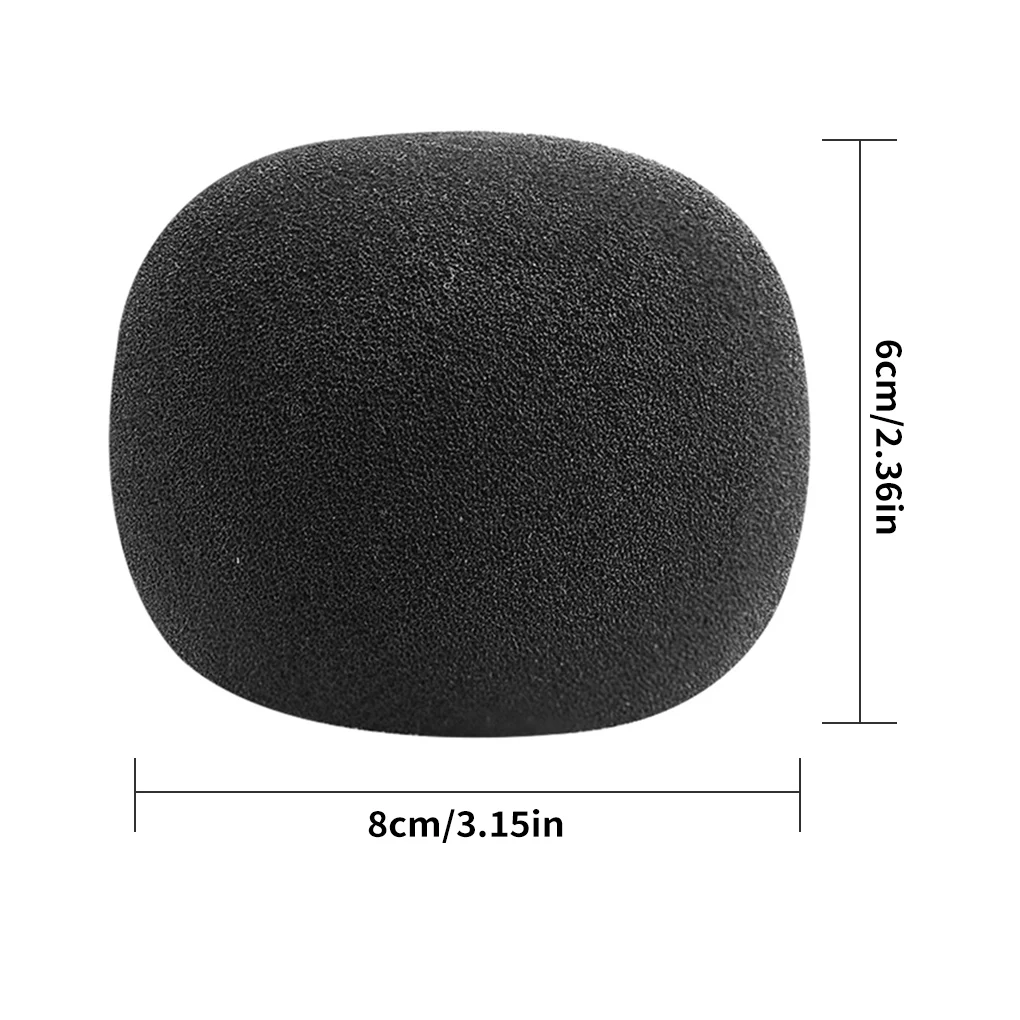 Windscreen Microphone Sponge Windproof Mic Cover Foam Filter For ZOOM H1 H 1 H-1 Handy Recorder Windshield Pops Filter Screen images - 6