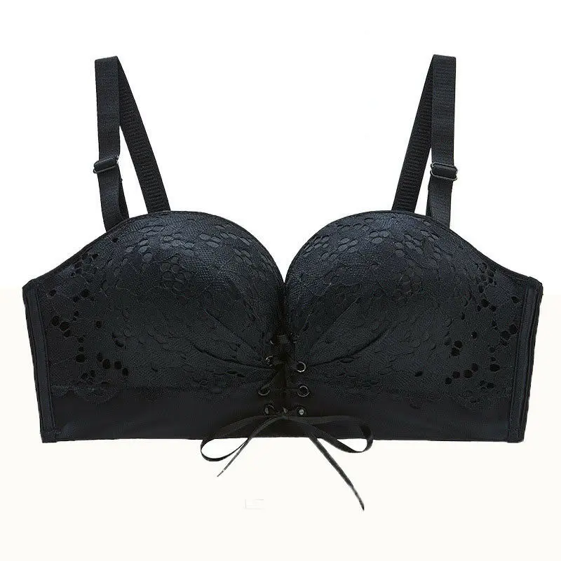 Sexy Women Multiway Strapless Bra Boost Push up Plunge Thick Padded Adjustable Lingerie Bralette Wire Free Underwear | Женская одежда