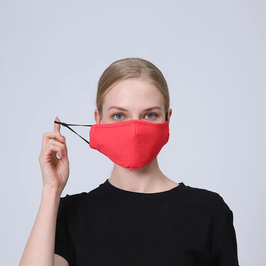 Pm2.5 Женская хлопковая маска с защитой от пыли и загрязнения воздуха дыхательный