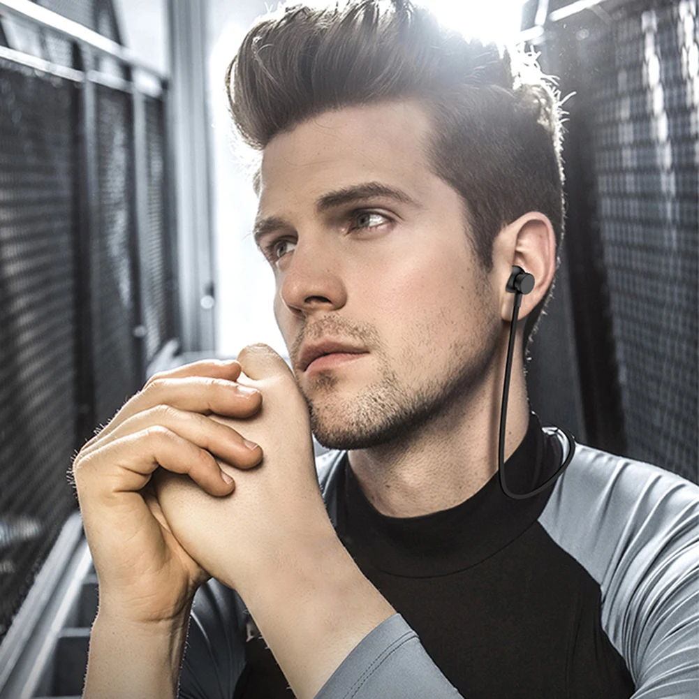 LB-T2 Bluetooth 5,0 магнитные Беспроводные наушники с нашейным ободом стерео HiFi наушники