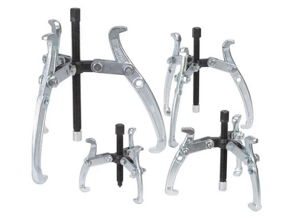 

Pouvoir 3 Jaw Gear Puller Set 4 Inch Mechanic Bearing Steering Wheel Small Leg