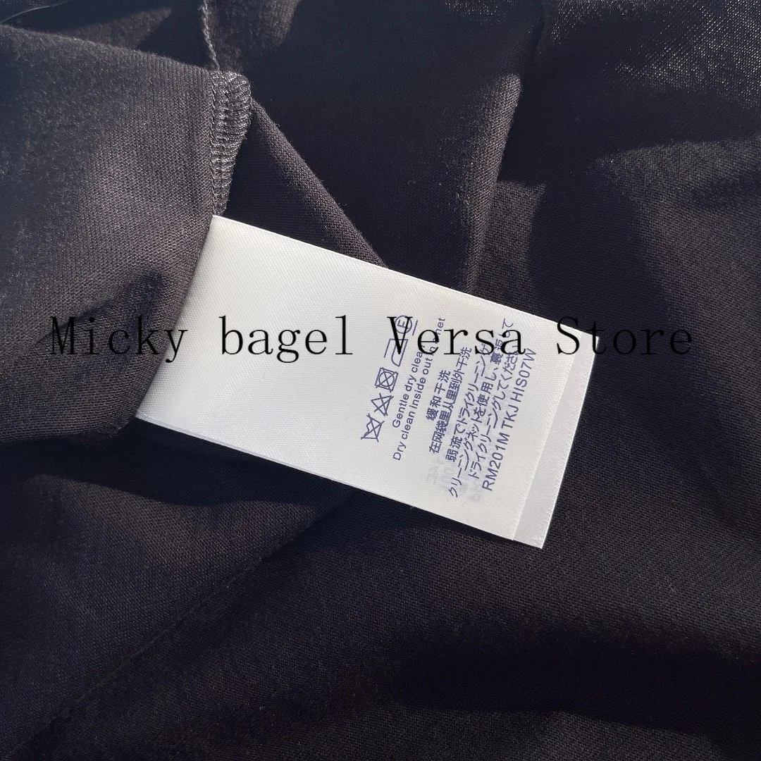 

21 luxury brand letter contrast printing fashion women's top temperament round neck versatile loose Casual Short Sleeve T-Shirt