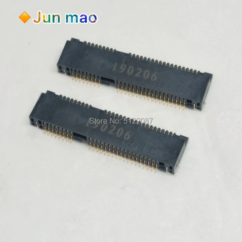 10 шт./лот высота 4 мм MINI PCIE MINIPCIE оригинальный разъем msata 52P | Обустройство дома