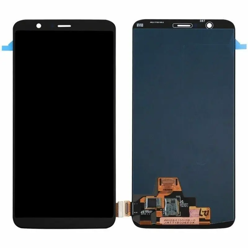 ЖК дисплей AAA + OLED для Oneplus 5T A5010 сенсорный экран в сборе с рамкой дисплея 1 5T|Экраны