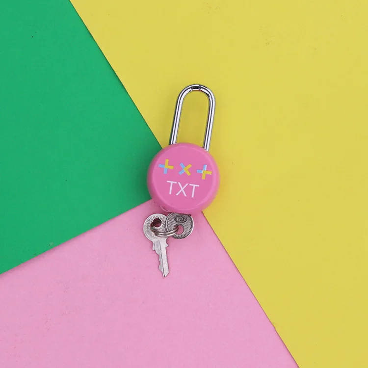 Kpop замок BLACKPINK EXO GOT7 SEVENTEEN ключ и Locl набор AB6IX дважды NCT TXT X1 навесной замок для поклонников коллекция подарок товары для дома и офиса