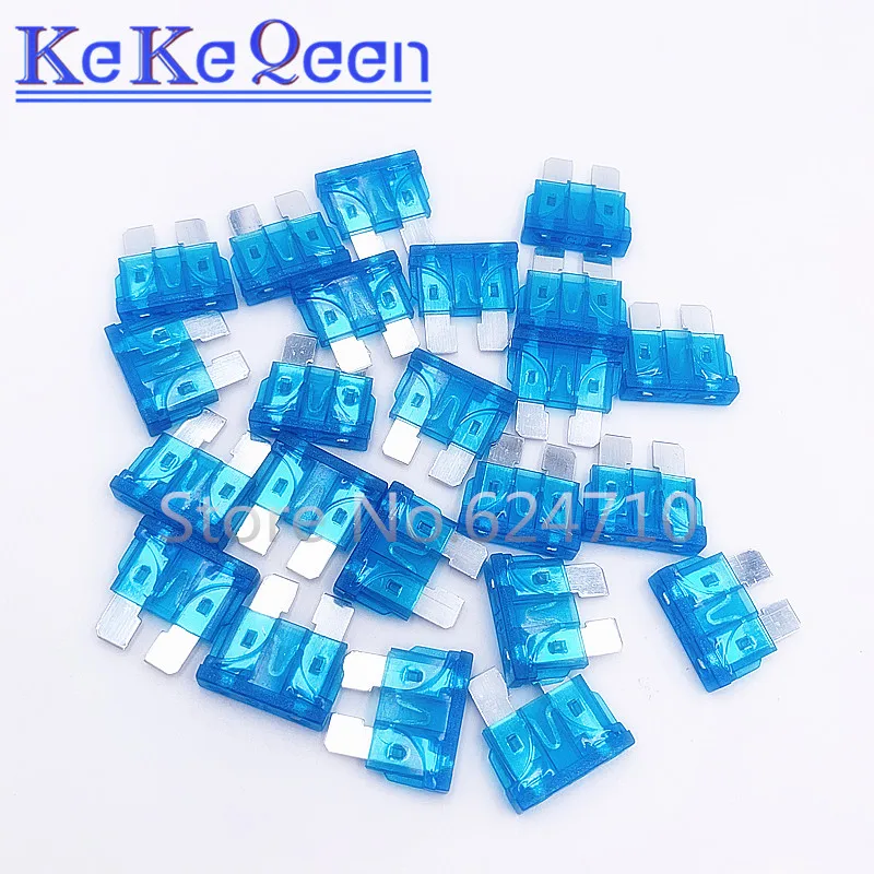 100 шт. средний автомобильный предохранитель среднего размера высококачественный