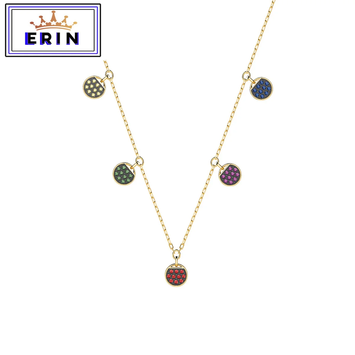 

ERIN High quality SWA. Devil's eye happy women's Necklace