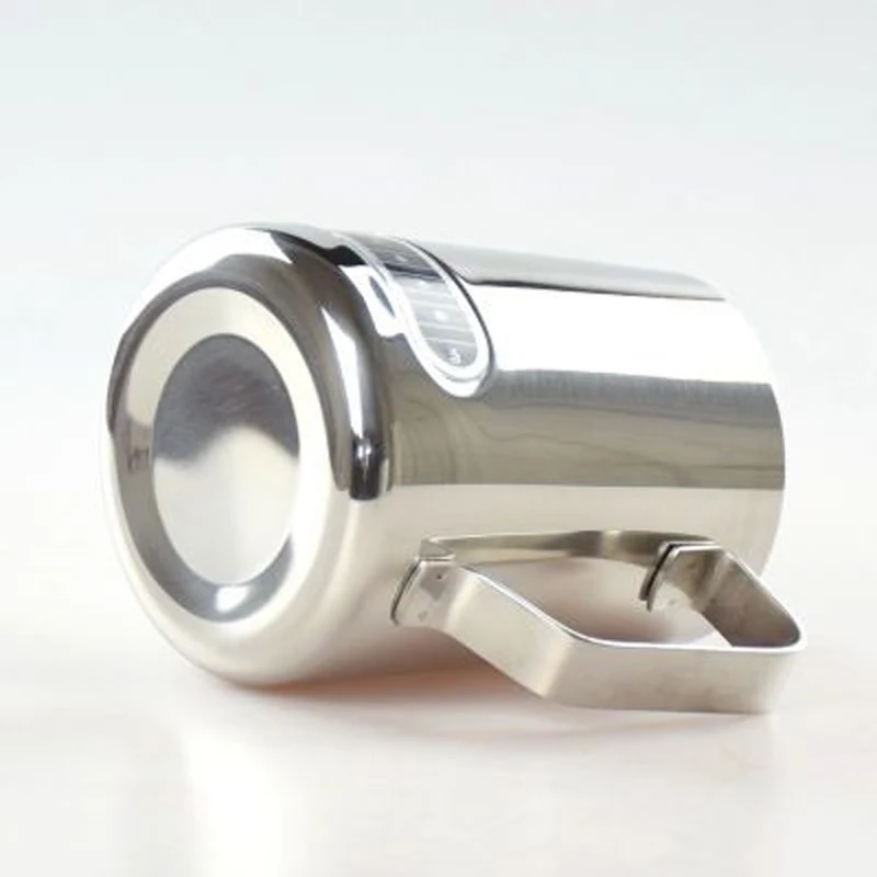 600ml Stainless Steel Coffee Pot Pull Flower Temperature Display Pitcher Milk Water Pots Kettles Teapot Cup Mug Drinkware | Дом и сад