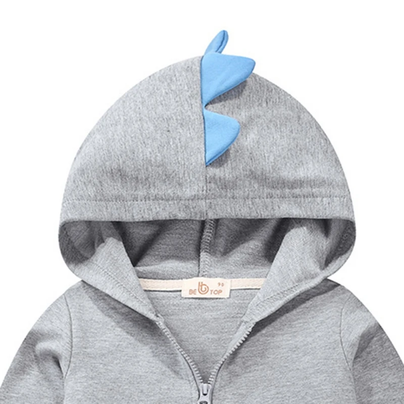 Children Autumn Winter Hoodies Cute Cartoon Jacket Coat Boy Zipper Sweatshirt Toddler Kids Outwear Clothing |