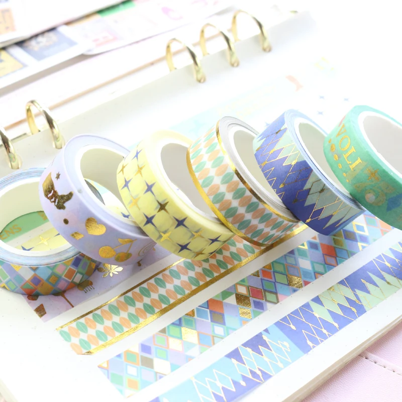 Милые конфеты Domikee японская Золотая фольга декоративные бумажные Маскировочные