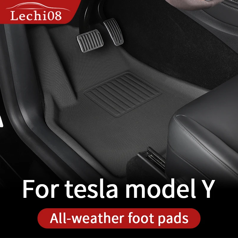 

XPE floor mat For tesla model Y floor mats accessories 2022 to 2019 tesla y accessoires Waterproof and easy to clean material