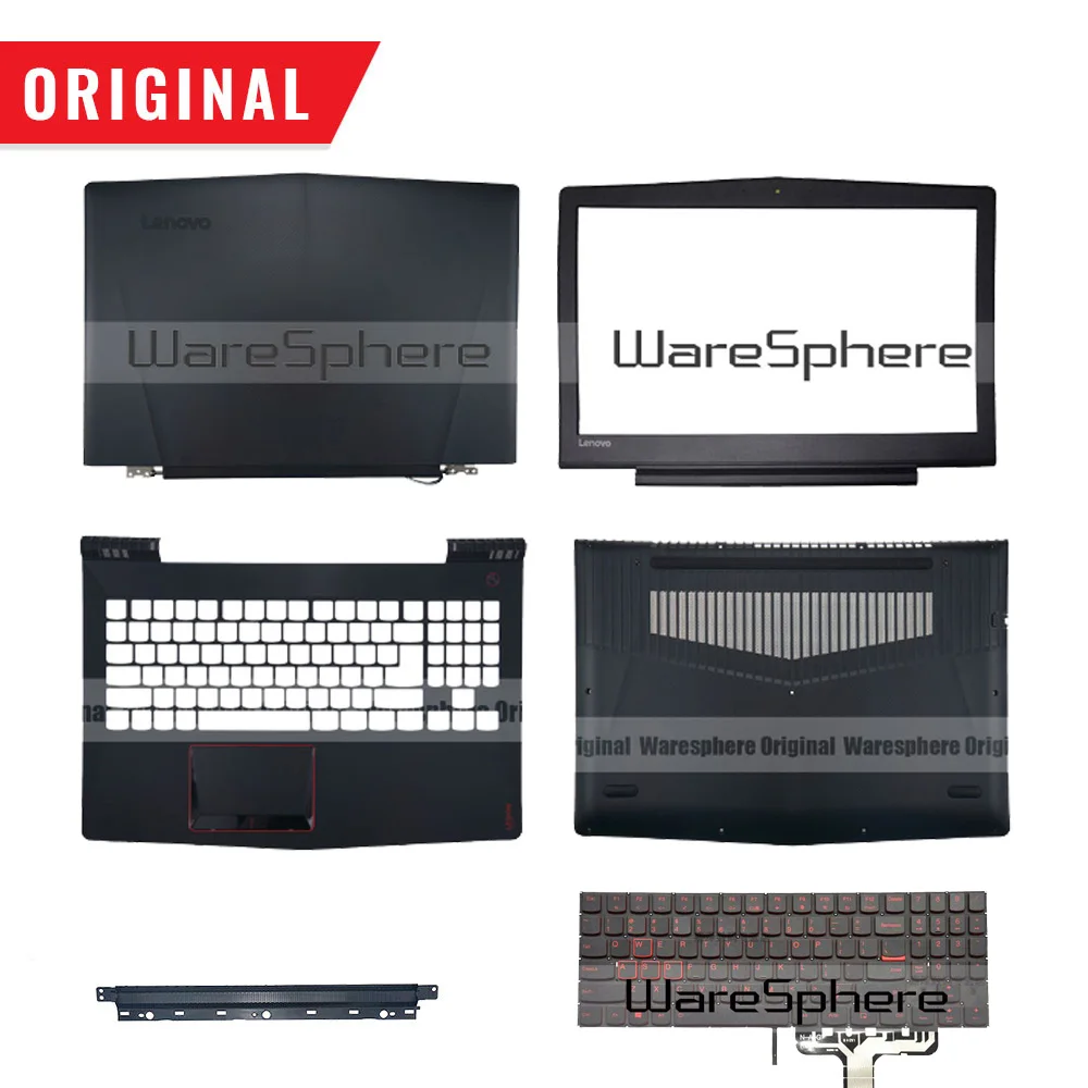 Full cover-KB Для lenovo Legion Y520 R720 Y520-15 R720-15 Y520-15IKB R720-15IKB ЖК-дисплей задняя панель подставка Нижняя база SP US RUKeyboard - Цвет: Full cover-KB