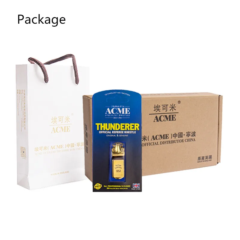 

British Origin ACME 63 Pure Copper Metal Whistle High Decibel Easy to Carry Waterproof Outdoor Survival Whistle