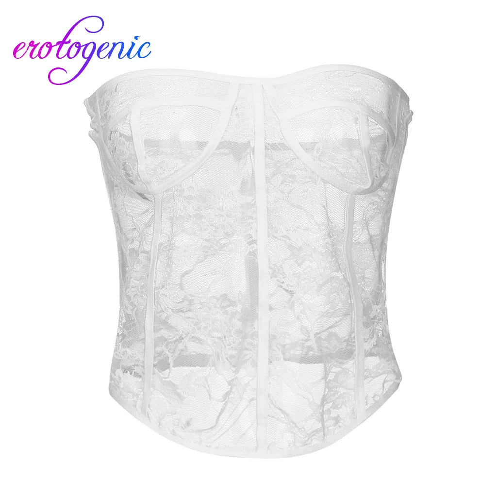 Мужской сетчатый бюстгальтер Lenceria Модный укороченный топ черного цвета с