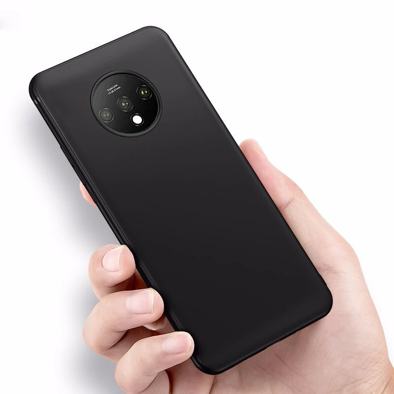 Hacrin чехол для Oneplus 7 T Pro Чехол из мягкого ТПУ ультра тонкая матовая задняя крышка One