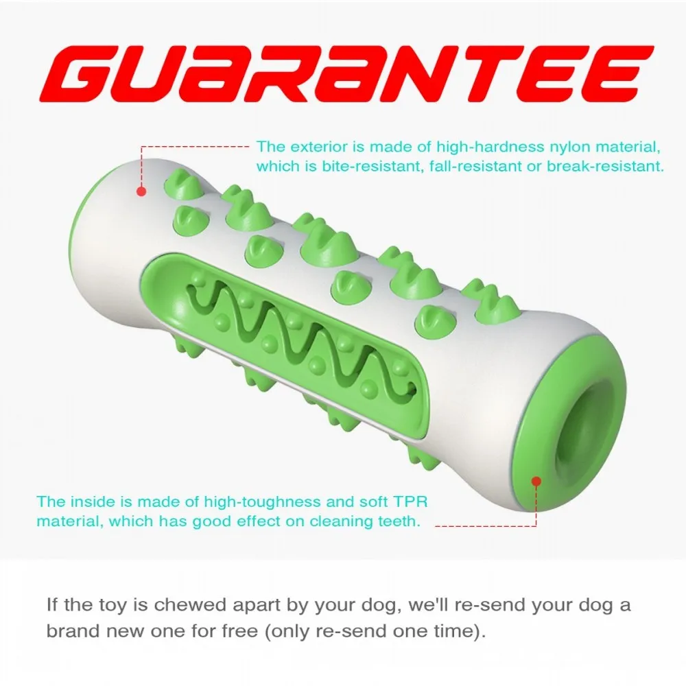 

2021 New Pet Chew Toys Resistance Bite Dog Toothbrush Teeth Cleaning TPR Big Dogs Training Interactive Molar Toy Pet Supplies