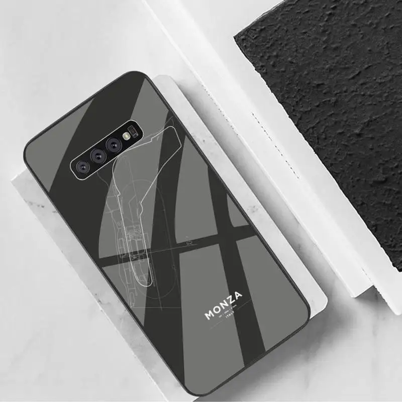

Formula 1 Racing Circuit Phone Phone Case Tempered Glass For Samsung S6 7 8 9 10 20 Plus Ultra Note8 9 10 10pro