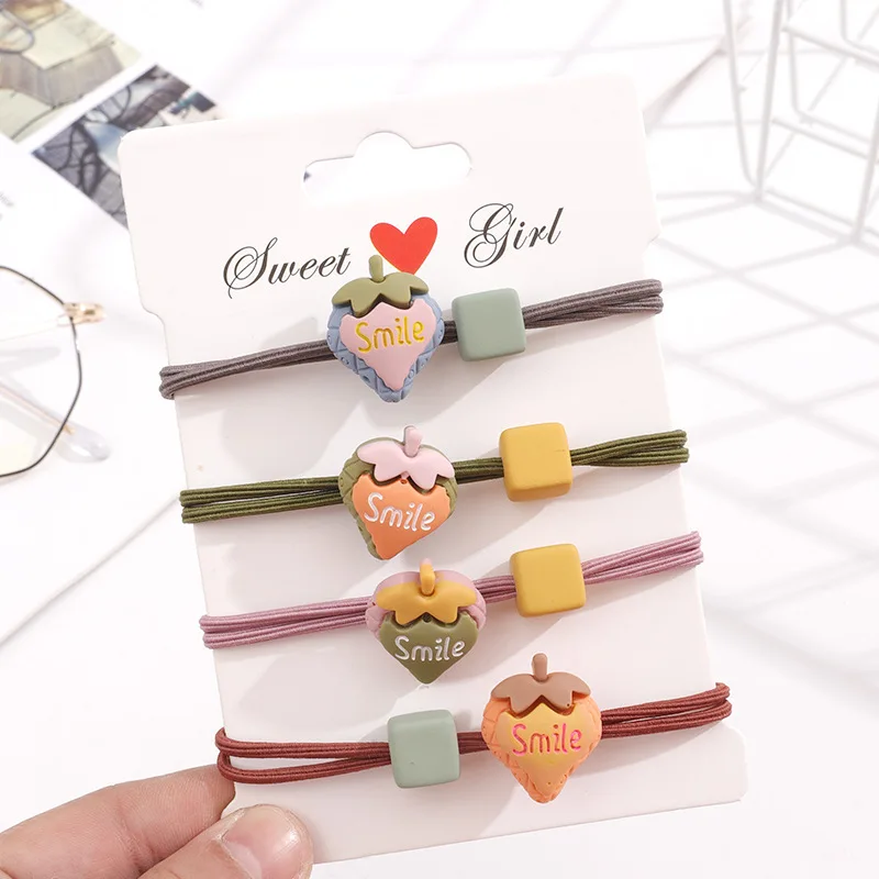 Новинка Корейская шнуровка для волос с мультипликационным рисунком галстук