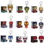 FUNKO Marvel Мстители 3 война бесконечности Локи Халк Тор Железный человек поклон брелок виниловая экшн-фигурка коллекционные модели игрушки для детей