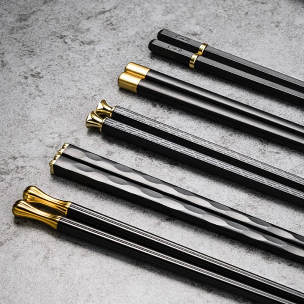 

Chinese Chopsticks Set Japanese Sushi Eating Sticks Home Restaurant Food Chop Sticks 5 Pairs Chopsticks Tableware Set palillos