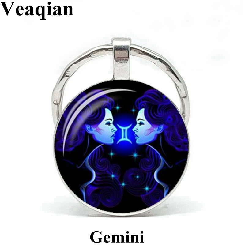 Брелок со знаком зодиака 12 созвездий | Украшения и аксессуары