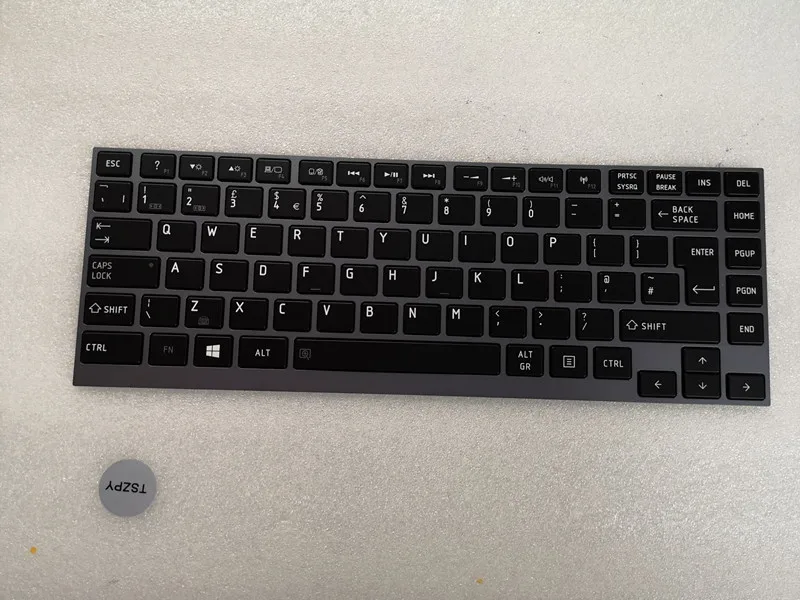 Новая Клавиатура ноутбука США для Toshiba Portege Z930 Z935 Z830 Z835 серии с подсветкой и рамкой