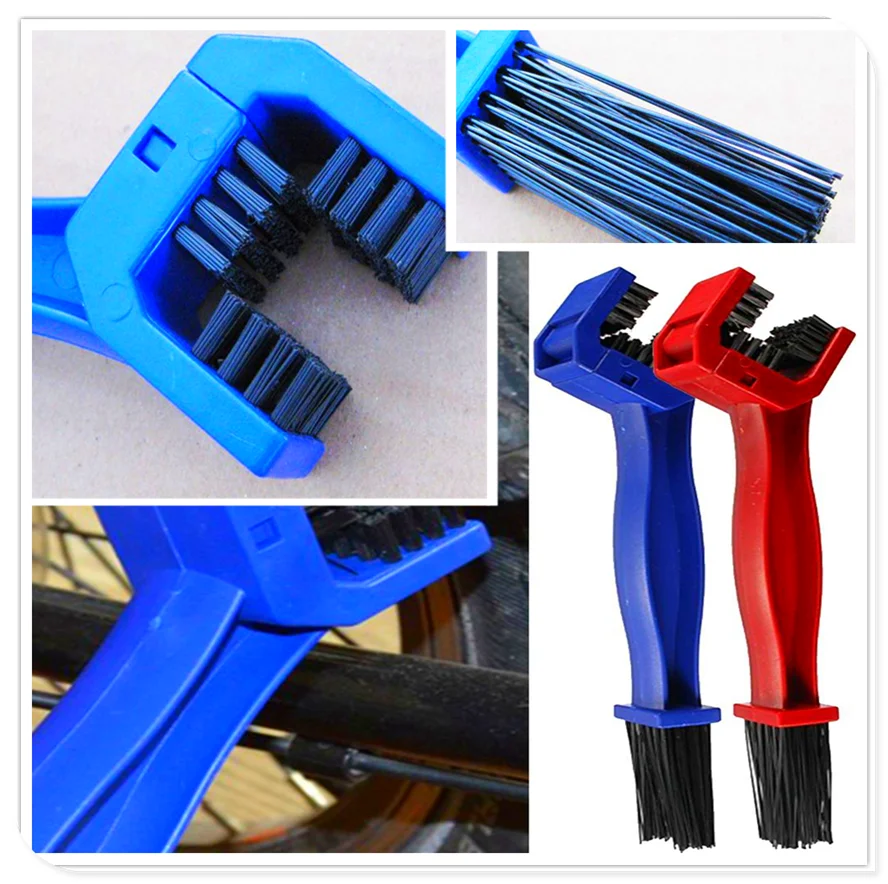 Зубчатая щетка для цепи мотоцикла пластиковый очиститель Kawasaki ZR750 ZEPHYR ZX-6 ZX9R ZXR400