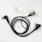 5 шт. XQF скрытый акустический трубчатый наушник гарнитура микрофон для Motorola портативное радио EP450 GP300 CP040 рация GP2000 Mag One A8