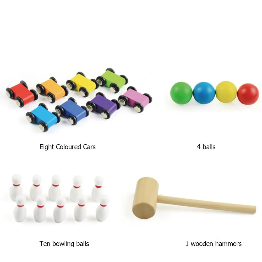 Детский деревянный планер инерционный трек блок скользящий машинки детские