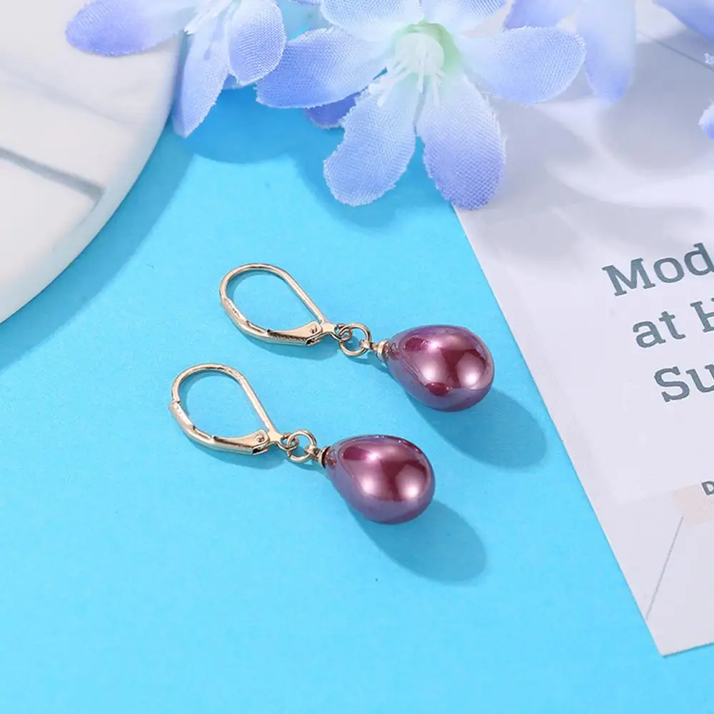 Модные длинные жемчужные серьги в стиле ретро барокко элегантные креативные