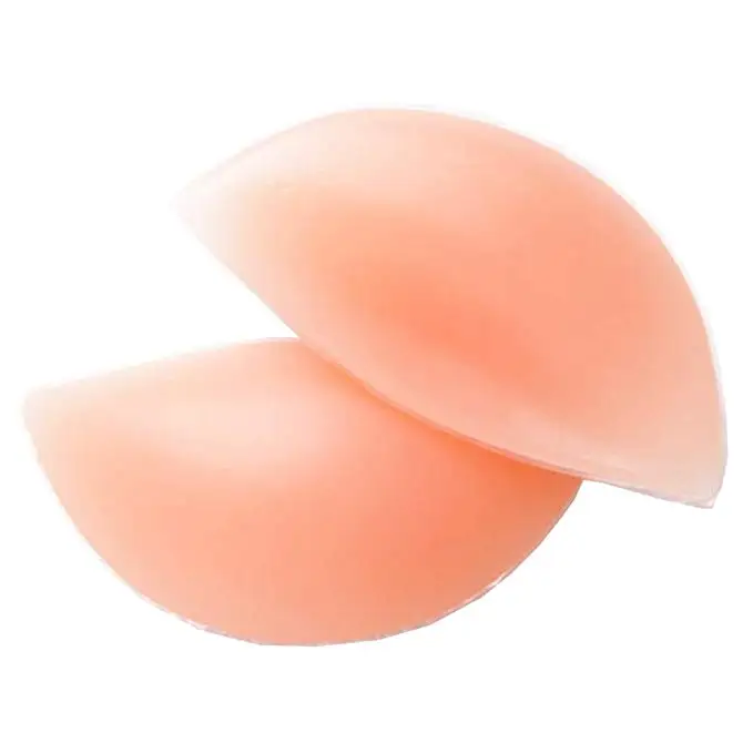 

Silicone Triangle Bikini Swimsuit Bra Insert Pads Push Up Breast Enhancer Underwear Removeable Invisable Women Bra Pads