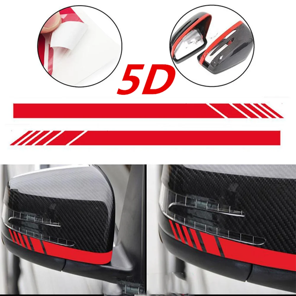 2 шт. водостойкие автомобильные наклейки из углеродного волокна|Наклейки на