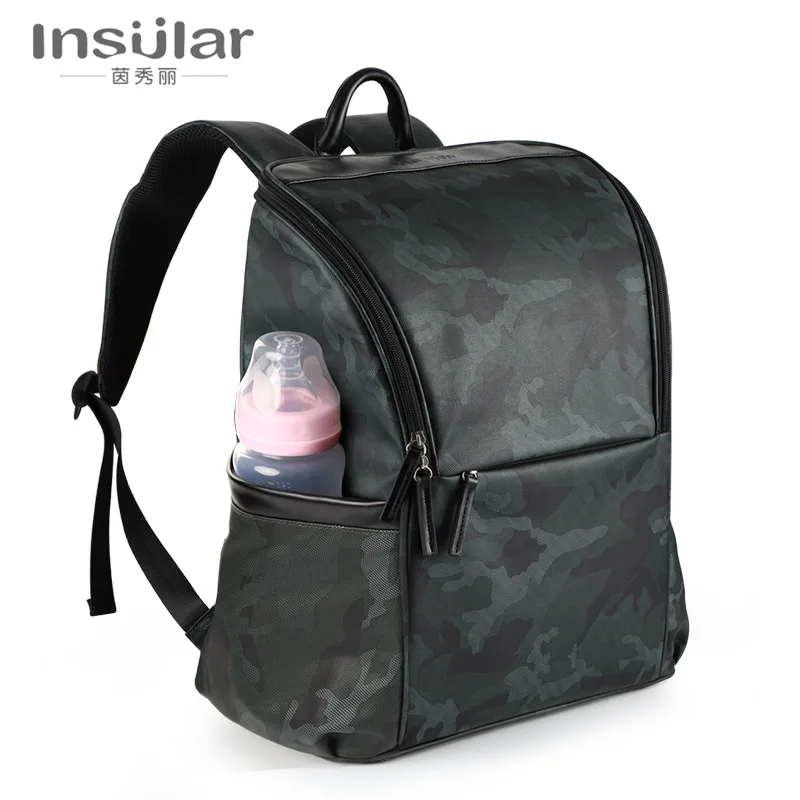 

Camouflage Shoulder Multi-functional Waterproof Diaper Bag Backpack Large Capacity Multi-functional Hand Shoulder Diaper Bag DAD
