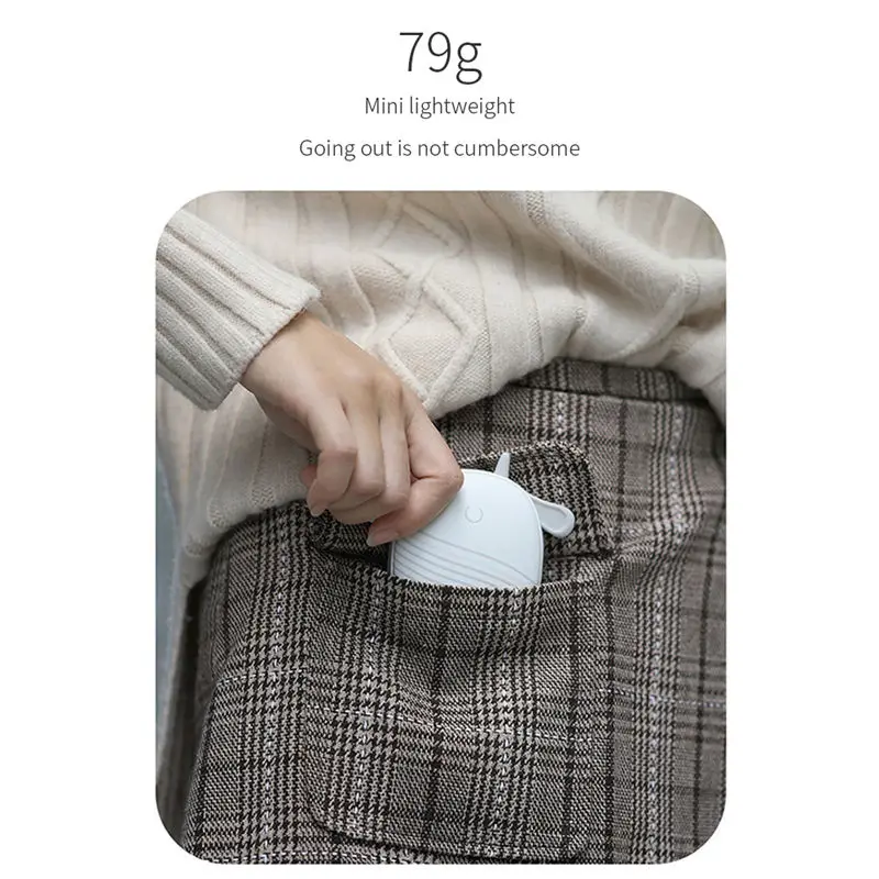 Портативный обогреватель для рук с зарядкой от USB карманный мини мультяшным